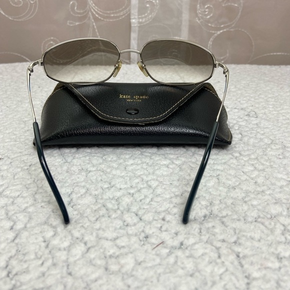 Kate Spade Mirrored  Sunglasses and Leather Case main image 5